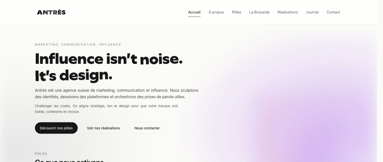 Projet Antrès